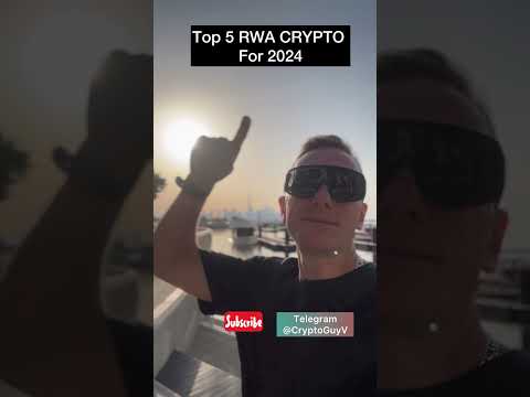 Top 5 RWA CRYPTO For 2024 #crypto #cryptocurrency #money #investment
