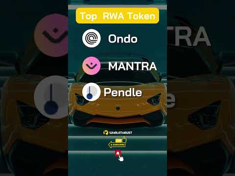 Top RWA Tokens #polyx #pendle #ondo #bitcoin #bitcoinhalving #rwa
