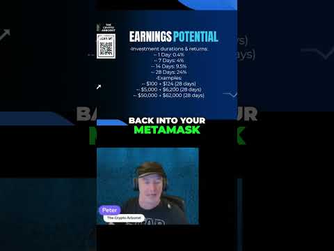 Unlock Crypto Passive Income: $100 Becomes $124 in 28 Days!