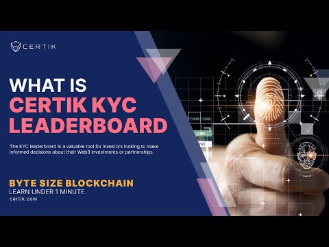 What is CertiK KYC Leaderboard | Byte Size Blockchain | CertiK
