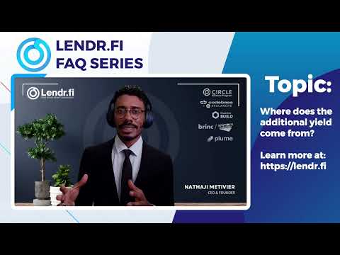 Where Does Lendr.fi RWA Yield Come From? | Lendr.fi V2 FAQ Series With CEO Nathaji Metivier