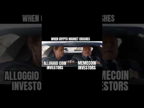 Alloggio Coin investors don't worry about Market Crashes #alloggiocoin #realestate #rwa