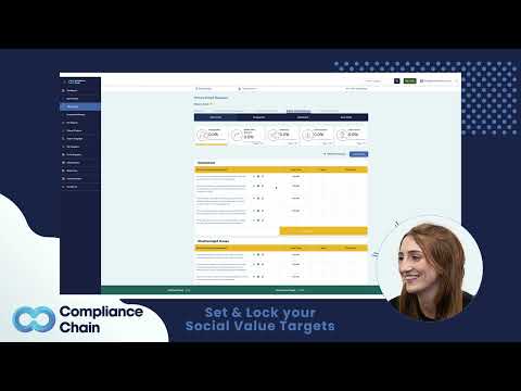 Creating your social value plan in Compliance Chain