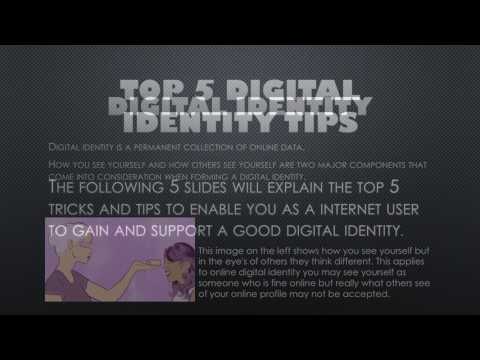 Digital identities & Digital securities