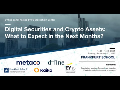 Digital Securities and Crypto Assets: What to Expect in the Next Months?