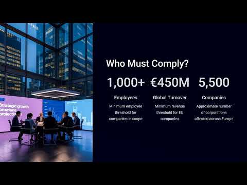 EU Supply Chain Directive 5 Quick Wins for Compliance by 2026