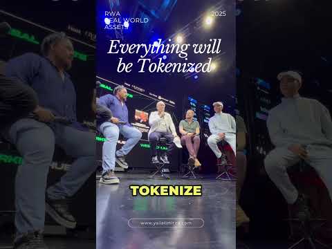 Everything will be Tokenized ! The Future of RWA, Real World Assets, are you ready? Yalla! Let’s Go!
