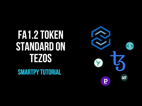 FA1.2 token standard on Tezos | Smartpy Tutorial #tezos