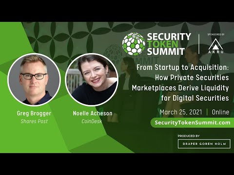 From Startup to Acquisition How Private Securities Marketplaces Derive Liquidity for Digital Securit