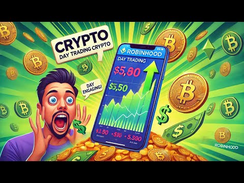 How to Day Trade Crypto on Robinhood for beginners!