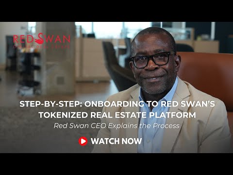 How to Invest in Tokenized Real Estate in 3 Simple Steps | Red Swan Platform Walkthrough