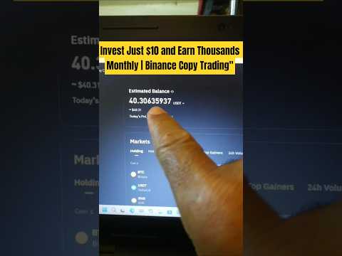 Invest Just $10 and Earn Thousands Monthly | Binance Copy Trading" #binancecashback #binancepay