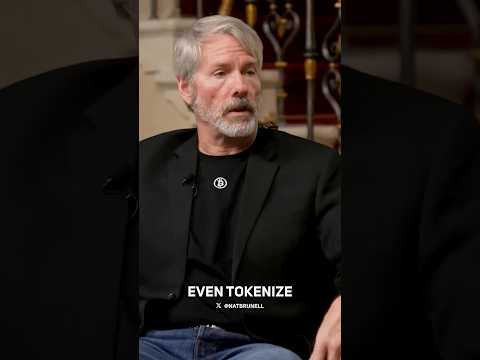 Michael Saylor on Tokenization of Everything: $APPL, Joe Rogan Coin & the Future of Digital Assets