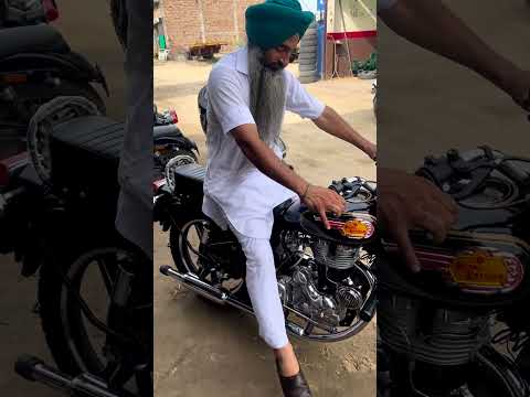 old bullet restore in STANDARD look  #royalenfield #standardbullet @royalenfield