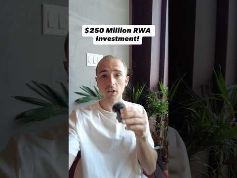 Pantera & Ondo dropped $250M into tokenized RWAs #rwa #realworldassets #tokenization #ondofinance