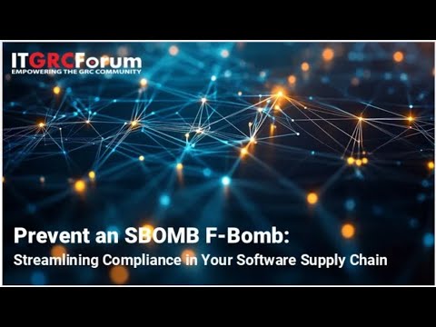 Prevent a SBOM F-Bomb: Streamlining Compliance in Your Software Supply Chain