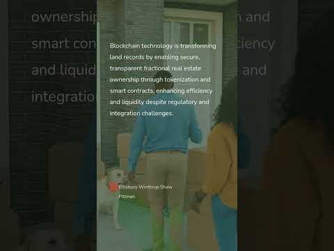Real Estate Tokenization: Recent Developments in New Jersey and Dubai