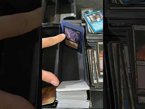 Scanning 7000 Magic The Gathering Cards in one sitting #Shorts