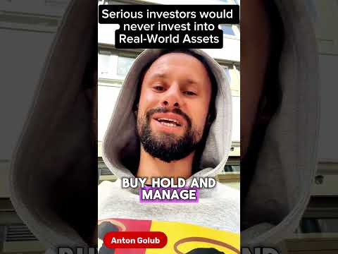 Serious investors would NEVER invest in tokenized Real-World Assets