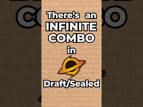 There's a "no Rare/Mythic" infinite combo in Edge of Eternities limited…