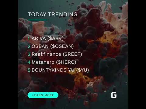 TreNNNding Tokens on GuardiaNNN.ai! #cryptonews #bscchainnetwork