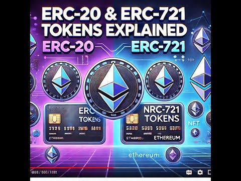 Understanding ERC-20 & ERC-721 Tokens | Crypto Token Standards Explained!