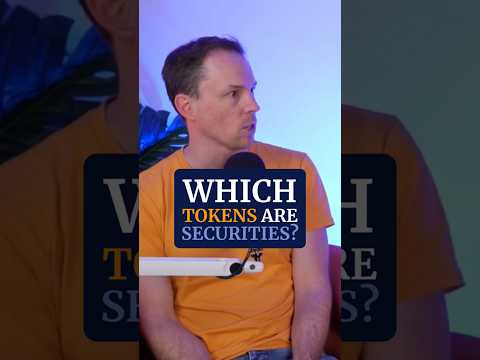 Which crypto tokens are considered securities? #Shorts