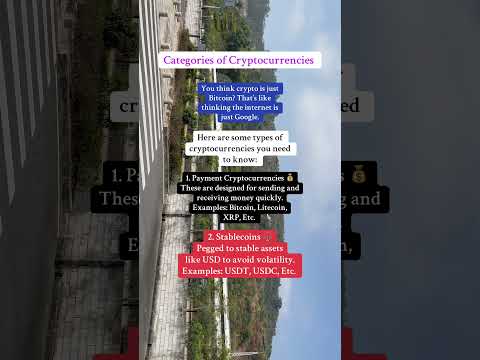 Categories of cryptocurrencies #memecoin #cryptoai #aicrypto #cryptocurrency #rwa #xrp