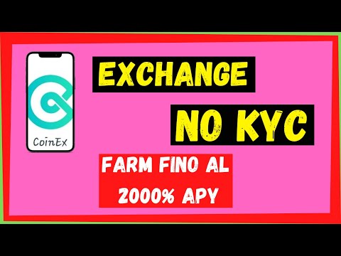 CoinEx CEX SENZA KYC ! #Shorts