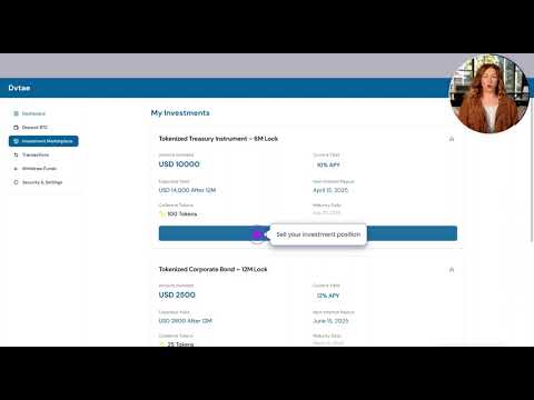 DvTae Tokenization Platform