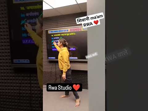शिवानी ma'am RWA ❤️ | rojgar with ankit | #viral #status #new #yt #motivation #study #class