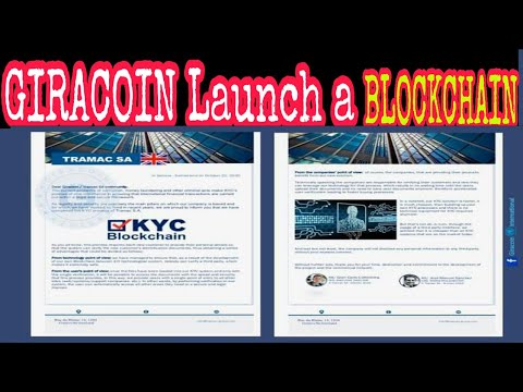 Giracoin launch KYC blockchain..good news for gira investors