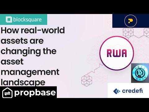 Real World Assets $RWA – Tokens with massive potential – $PROPC $CREDI $PROPC $RIO $BST $UBXS