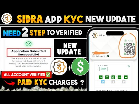 Sidra Chain KYC New Update | Sidra Chain KYC Verification pending | Sidra Chain KYC Kaise Kare