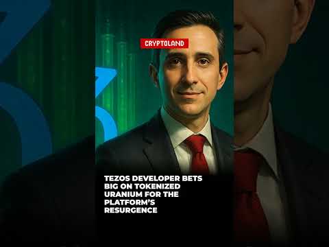 Tezos Developer Bets Big on Tokenized Uranium for the Platform’s Resurgence