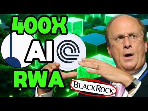 Top 10 RWA and AI Crypto Altcoins Set to Explode 500X in 2025 Bull Run (BLACKROCK INTEREST!)