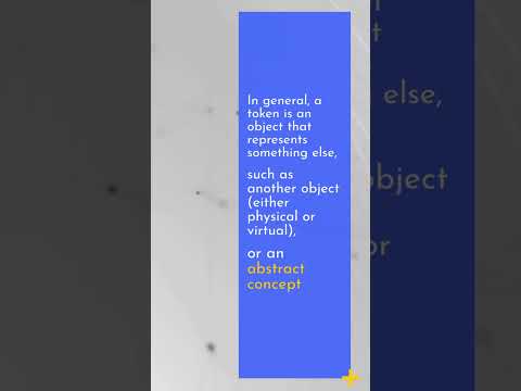 What is a token? (on blockchain)